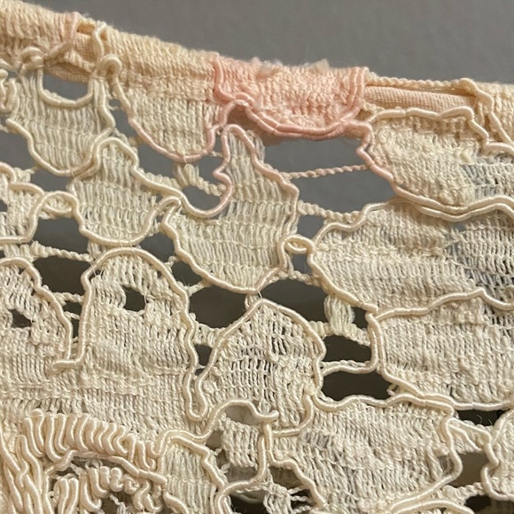 Gucci GG Floral Lace Logo Stripe Dress, Size XL - Picture 15 of 16